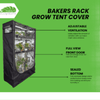 Greenhouse Cover for Bakers Rack